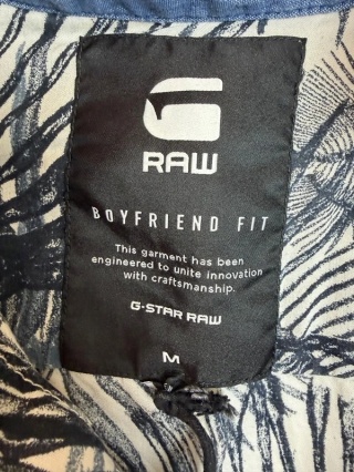 top bluzka bezrękawnik g star raw boyfriend fit rovic crusader shirt M