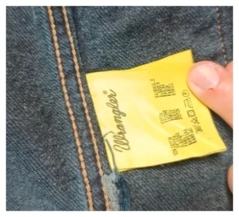 vintage kurtka dżinsowa western jacket Wrangler XXL retro granatowa jeans ciemno niebieska